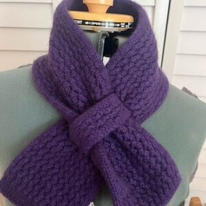 Possumdown elegant Purple Women's Knit Scarf